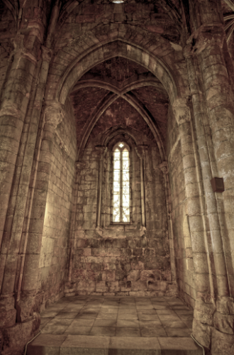 Capilla lateral de la iglesia del monasterio de Benifassa